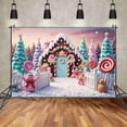 thumbnail image 2 of 2025 Christmas Snow Outdoor Photography Background Xmas Tree New Year Photocall Backdrop Childr Studio Photo Supplies, 2 of 8