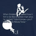 thumbnail image 3 of CafePress - Tesla Einstein Quote T Shirt - Men's Classic Graphic Cotton T-Shirt, 3 of 4