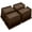 Brown 4 Pack, variant on Bed Risers 6 Inch Heavy Duty,Oversized Couch Risers, Extra Wide Furniture Risers for Sofa Table Desk Headboard Chair Lifting,Rectangle Risering Blocks Support 6000 lbs(8 Pack Black)