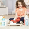 thumbnail image 6 of Melissa & Doug Laundry Basket Play Set With Wooden Iron, Ironing Board, and Accessories (14 Pcs), 6 of 10