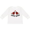 thumbnail image 3 of Inktastic Love Bugs Red Ladybugs Valentine's Day Boys or Girls Long Sleeve Toddler T-Shirt, 3 of 5