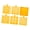 Yellow, variant on Sticky Note Stencil Includes Base And Templates For Organized Memo Note Pad