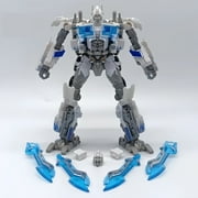 6.7-Inch Car Deformation Robot Toys-Optimus Prime OP Flying Wing Column Action Figure (TW-1022,White)