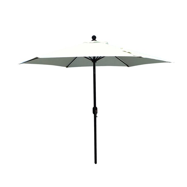 Hommoo 9 Outdoor Patio Umbrella White Walmart Com Walmart Com