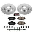 thumbnail image 3 of Power Stop Front Ceramic Brake Pad and Drilled and Slotted Rotor Kit K5784, 3 of 10
