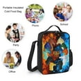 thumbnail image 5 of Wings of Fire Backpack Set 3-in-1, Backpack with Lunch Bag And Pencil Case, Large Capacity Book Bag with Lunch Box And Pencil Case Pouch, 17 Inch, 5 of 9