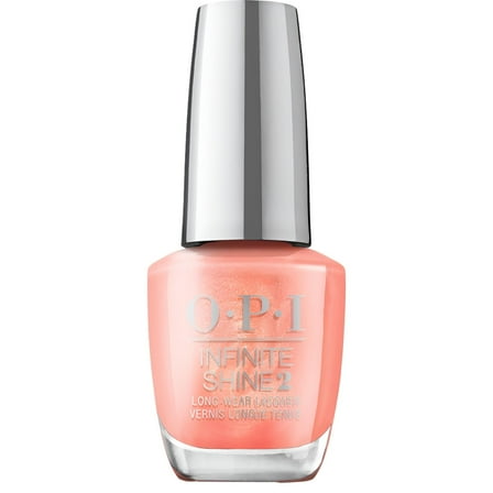 OPI Infinite Shine Nail Polish - me myself and OPI Spring 2023 - Data Peach - 0.5 Oz - ISLS008