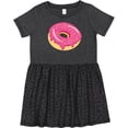 thumbnail image 3 of Inktastic Pink Donut with Sprinkles Girls Toddler Dress, 3 of 5