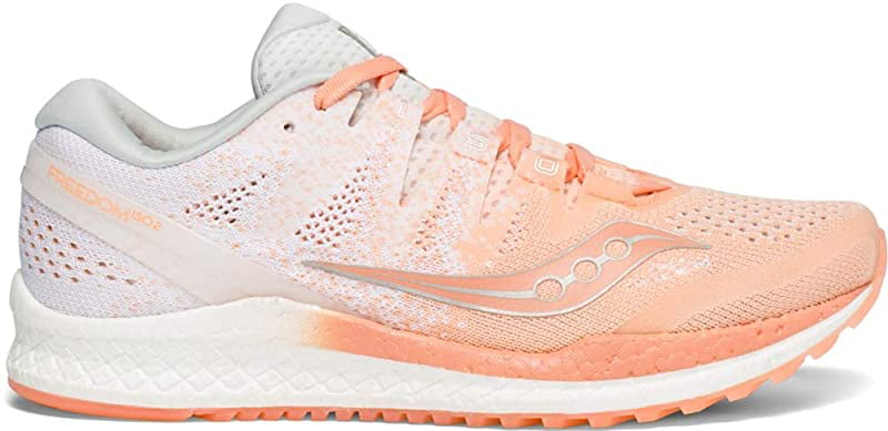 White Saucony Freedom ISO 2 Womens Running Shoes 