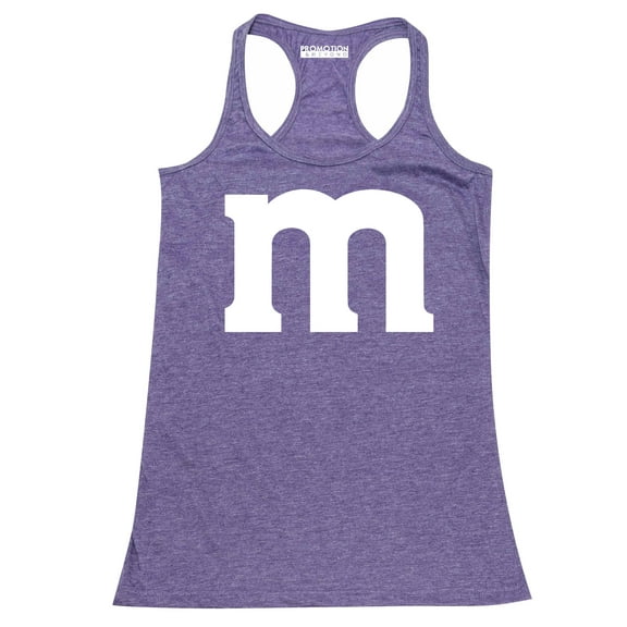 Funny Candy Halloween Team Costume Women's Tank Top, S, H. Purple