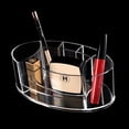 thumbnail image 4 of ASTOTSELL Acrylic Makeup Organizer with 7 Compartments, for Vanity Decor, Bathroom Countertop, Desk Storage Container, Cosmetic Display Cases - Clear, 4 of 6