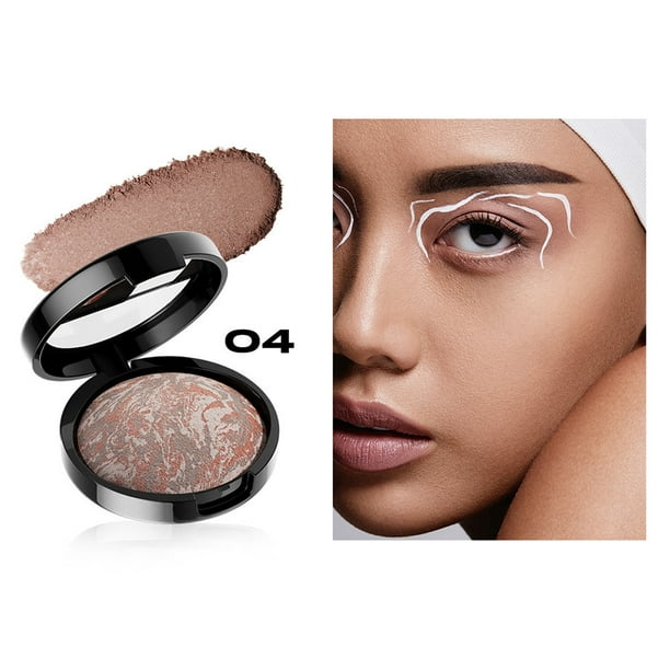 Polvos fijadores compactos con control de aceite Mantén tu rostro mate todo el día Polvos fijadores de maquillaje de larga duración Fija tu look