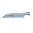 thumbnail image 2 of Awning for Door Entrance Window, 38x40 Inch Window Canopy Exterior, UV Rain Snow Protection for House Porch Patio Deck, Gray Bracket & Gray Blue Board, 2 of 18