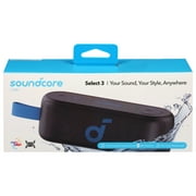 soundcore Select 3 Portable Speaker, 16W BassUp, IPX7, A3172Z11, New