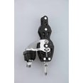 thumbnail image 3 of BLUESHARK 38mm Single Swivel Fiddle Becket Adjustable Cam Sailing Block Choose Quantity (1-Pack) 2260, 3 of 5
