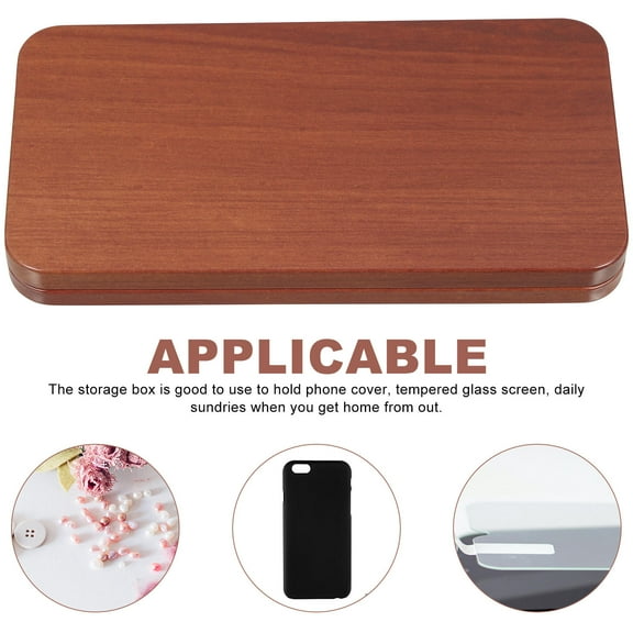 TAILTOSS Tinplate Storage Holder Storage Box Metal 4Pcs Simple Design