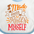 thumbnail image 4 of Inktastic Thanksgiving I Made These Rolls Myself with Banner Boys or Girls Baby Bib, 4 of 4