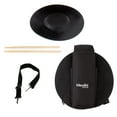 thumbnail image 3 of Mendini by Cecilio Student Snare Drum Set with Gig Bag, Sticks, Stand and Practice Pad Kit, Blue, 3 of 4