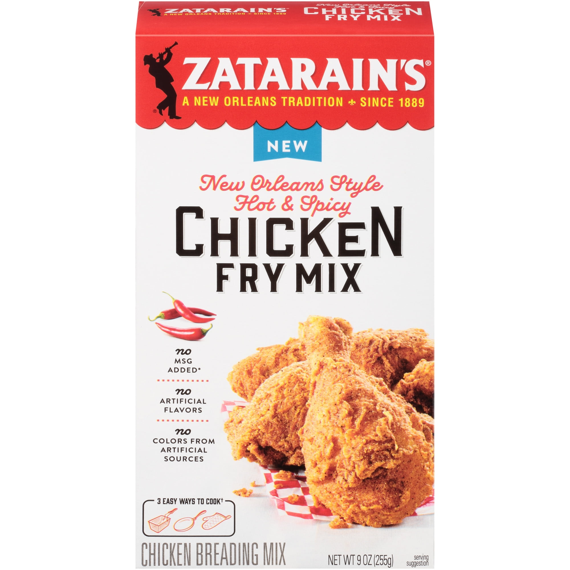 Zatarain s New Orleans Style Hot Spicy Chicken Fry Mix 9 Oz zatarain-s-new-orleans-style-hot-spicy-chicken-fry-mix-9-oz