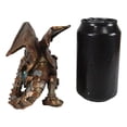 thumbnail image 6 of Ebros Roaring Steampunk Copper Skinned Robotic Cyborg Winged Dragon Figurine, 6 of 6