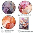thumbnail image 3 of Designart "Tranquil Beauty: Contemporary Iris Bouquet II" Irises Floater Framed Wall Decor, 3 of 5