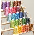 thumbnail image 1 of 25 LARGE Cones Variegated Embroidery Machine Thread 40wt 1100yards Poly120D/2, 1 of 1