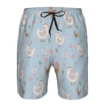 thumbnail image 4 of Naloa Funny Chicken Men's Beach Shorts, Surfing shorts, Swim trunks, Quick Dry Swim Trunks for Surfing Beach Fun - 3X-Large, 4 of 9