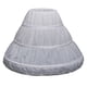 thumbnail image 1 of Guardurnaity Enagua ligera y fácil de usar para niños, opción fácil de regalar, vestido de soporte eficaz Disfraces de disfraces blanco 65cm, 1 of 6