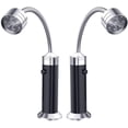 thumbnail image 1 of BBQ Light Magnetic Lights with BBQ Grill Accessories, Battery Operated, 360 Degree Rotation Angle for Reading, Working, Outdoor Barbecue Grilling Camping Emergency (2 Pcs, Black), 1 of 6