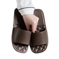 thumbnail image 6 of Agkizg Unisex Bathroom Slippers, Women Mens Shower Shoes, Unisex Couple Solid Color Slide Sandals Soft Sole Casual Indoor Home Slippers, 6 of 6