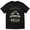 Black A, variant on Men's Explore Beyond the Horizon Mountain Graphic Black Crew Neck Short Sleeve T-Shirt for Summer Outdoor Travel Casual Wear