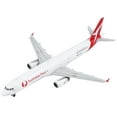 thumbnail image 2 of Airbus A321P2F Commercial Aircraft "Qantas Freight - Australia Post" White w/Red Tail 1/400 Diecast Model Airplane by GeminiJets, 2 of 3