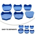 thumbnail image 3 of HINTRMENT Base Former Kit 6Pcs For Labs Blue Silicone 3.46X3.22X0.71 Inch, 3 of 8