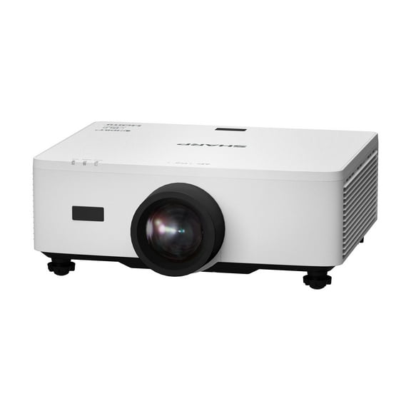 Sharp XP-P601Q-W - DLP projector - 6000 lumens - 3840 x 2160 - 16:9 - 4K - LAN
