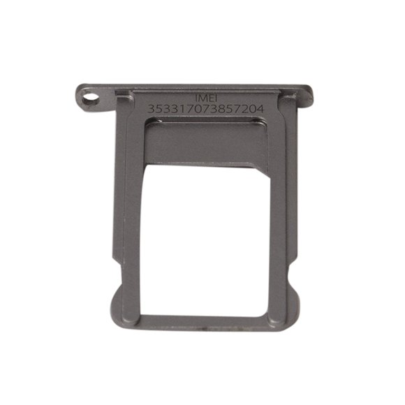 Esource Parts Apple iPhone 6S SIM Card Tray Replacement Part Grey 1 Piece