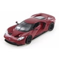 thumbnail image 2 of Diecast Car & Display Case Package - 2017 Ford GT, Blood Red - Welly 24082/4D - 1/24 Scale Diecast Model Toy Car w/Display Case, 2 of 3