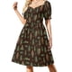 thumbnail image 1 of Vestido de manga corta Bigfoot Forest, ropa estética, vestido de mujer, verano 2025., 1 of 7