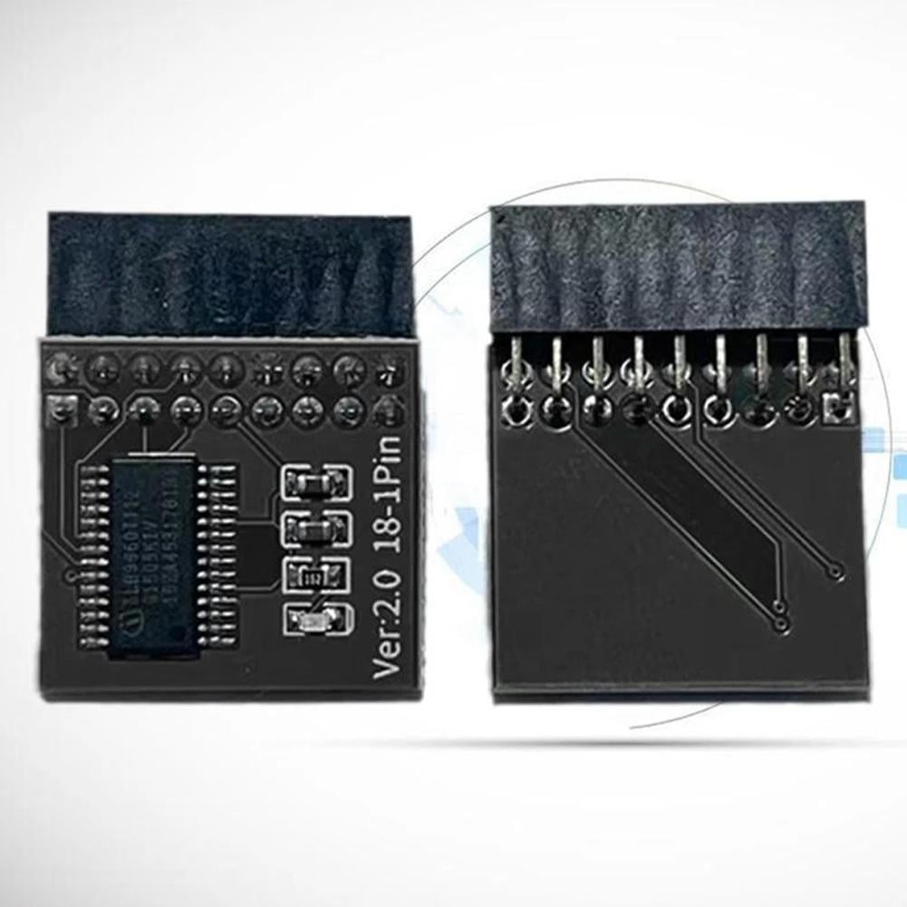 Tpm2.0 Security Module Supports Multi-brand Motherboards 12 14 18 20-1pin 2 HO T E7W0