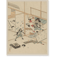 thumbnail image 2 of Historic Framed Print, [Japanese Ukiyo-e drawing] - 55, 17-7/8" x 21-7/8", 2 of 9