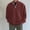 Red, variant on Uooqdmx Sweatshirts for Men Quarter Zip Pullover Men Casual Loose Hoodless Oversize Zipper Solid Stand Collar Pullover Sweater Top Men's Fashion Hoodies & Sweatshirts Blue L