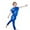 b-1489Blue492, variant on WEIGFI Child Metallic Mystique Leggings Pants For Girls Neon Glitter Sequin Pants Glitter Tights Soft Trousers Solid Color Slacks