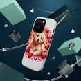 thumbnail image 3 of DistinctInk MagSafe Tough Case for Apple iPhone 13 Pro (6.1" Screen) - Valentine's Day Golden Retriever Puppy - Slim Profile Design, 3 of 6