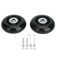 thumbnail image 2 of 2Pcs Universelle Roulettes Pivotantes en Caoutchouc Kit de Réparation pour Valises de Bagages, Matériau en Caoutchouc PU Durable, Rotation de 360 Degrés, 2 of 8
