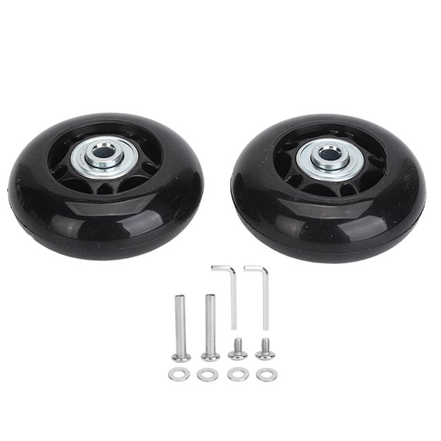 Luggage Swivel Caster Wheels,2Pcs Luggage Suitcase Replacement Luggage Wheels Luggage Suitcase Replacement Wheels Enhanced Features