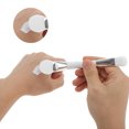 thumbnail image 3 of Unique Bargains 1 Pc Lightweight Tongue Shape Facial Mask Brush Clear, 3 of 5