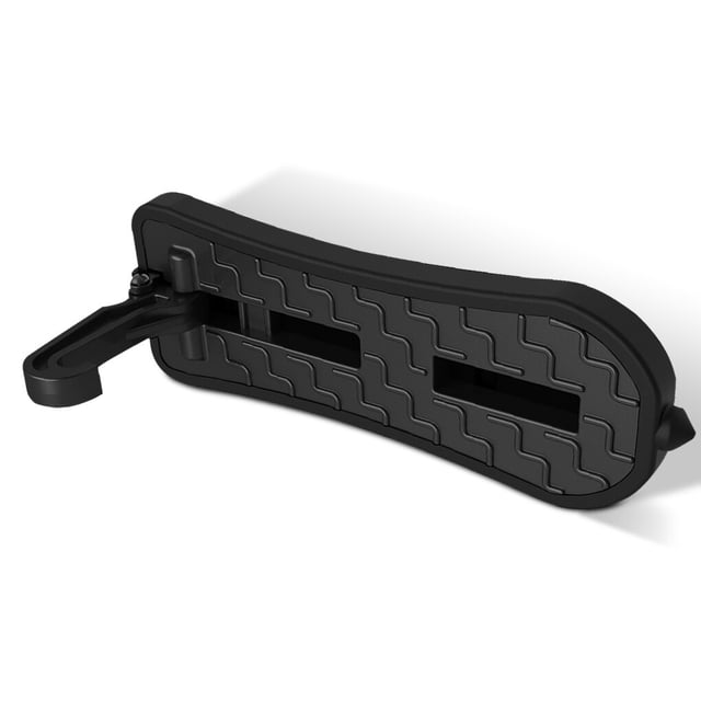 Scienceny Clavijas de pie para coche, portaequipajes para techo, reposapiés para puerta de camión SUV, pies plegables, escaleras, pedales, Automoción decorativa y accesorios Negro