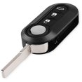 thumbnail image 1 of Replacement Remote, Suitable for Cutting by Locksmith/Dealer, Compatible for Fiat Models Including 500, Panda, Punto, Bravo, Stilo, 1 of 5