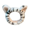 thumbnail image 2 of Cute Tiger Pattern Headband - Ear Headband for Washing, Yoga, and Beauty, Elastic Turban for Women, Comfortable Headband for Makeup and Sports Halloween Decor Wedding Guest Dress Makeup Organizers, 2 of 9