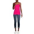 thumbnail image 5 of No Boundaries Ribbed Cami Top, 5-Pack, Women's XXS-XXL, 5 of 5