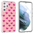 thumbnail image 1 of TalkingCase Slim Phone Case Compatible for Samsung Galaxy S23 Ultra 2023, Cute Pink Hearts Print, Lightweight, Flexible, USA, 1 of 7